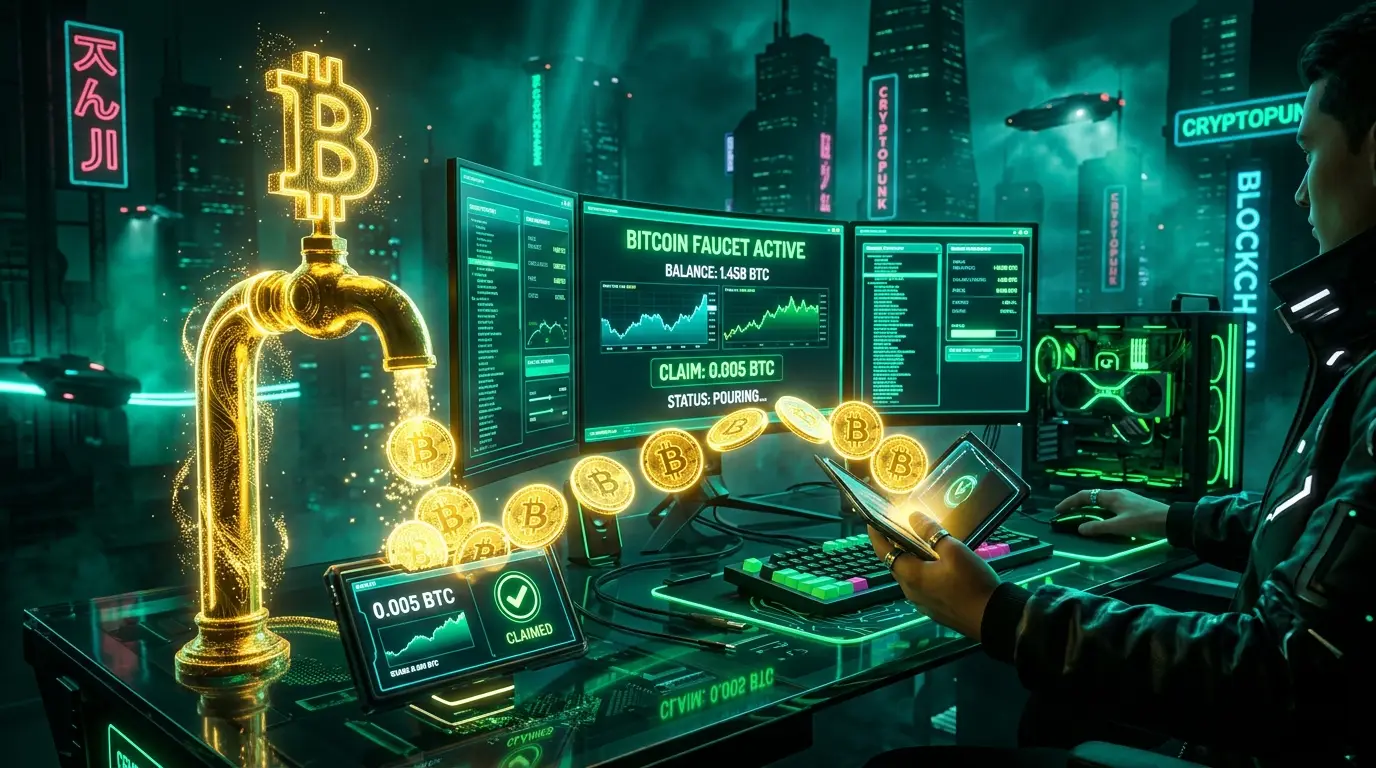 Топ 6 биткоин кранов 2026 с выводом на FaucetPay