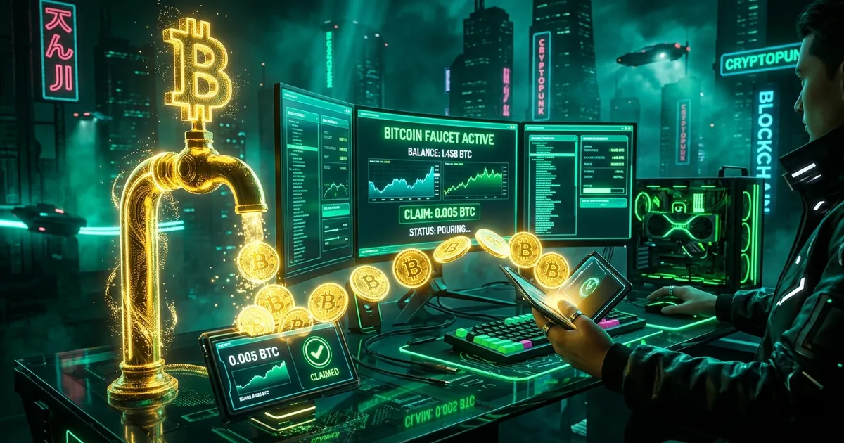 Топ-5 біткоїн-кранів 2026 з моментальним виводом на FaucetPay