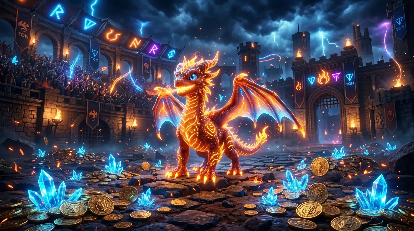 Обзор игры Emberwing в Telegram и заработок токенов GRAM