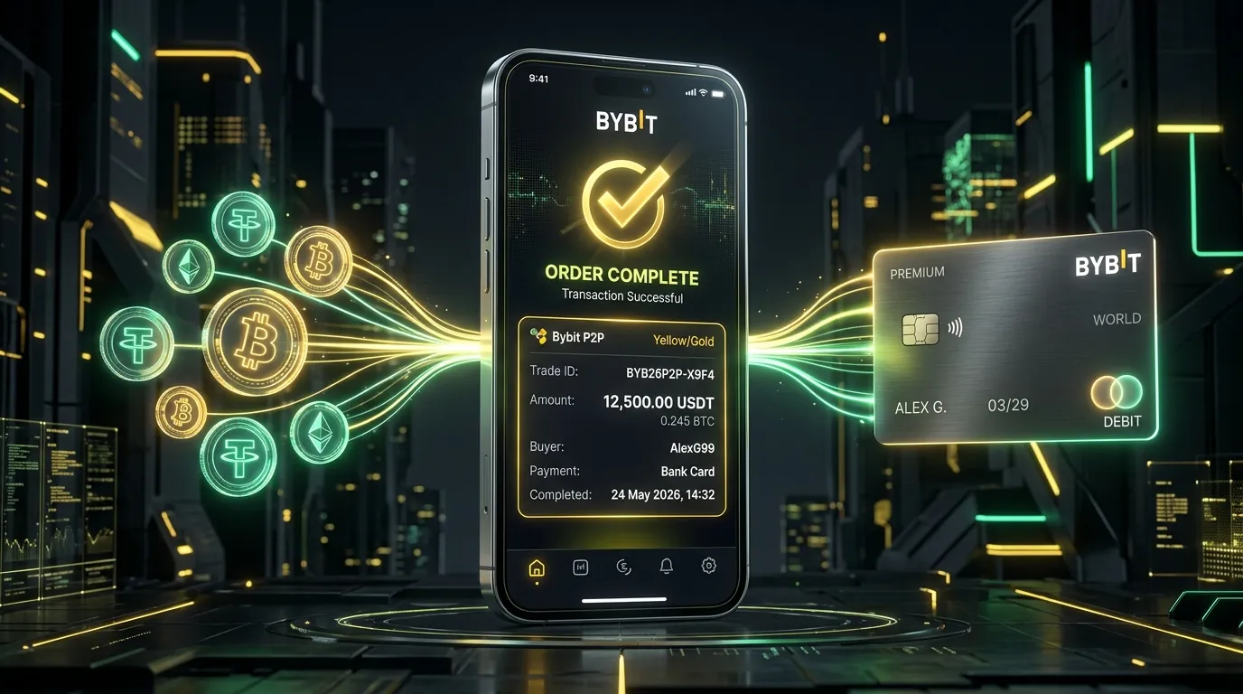 Как купить и вывести криптовалюту на банковскую карту через Bybit в 2026