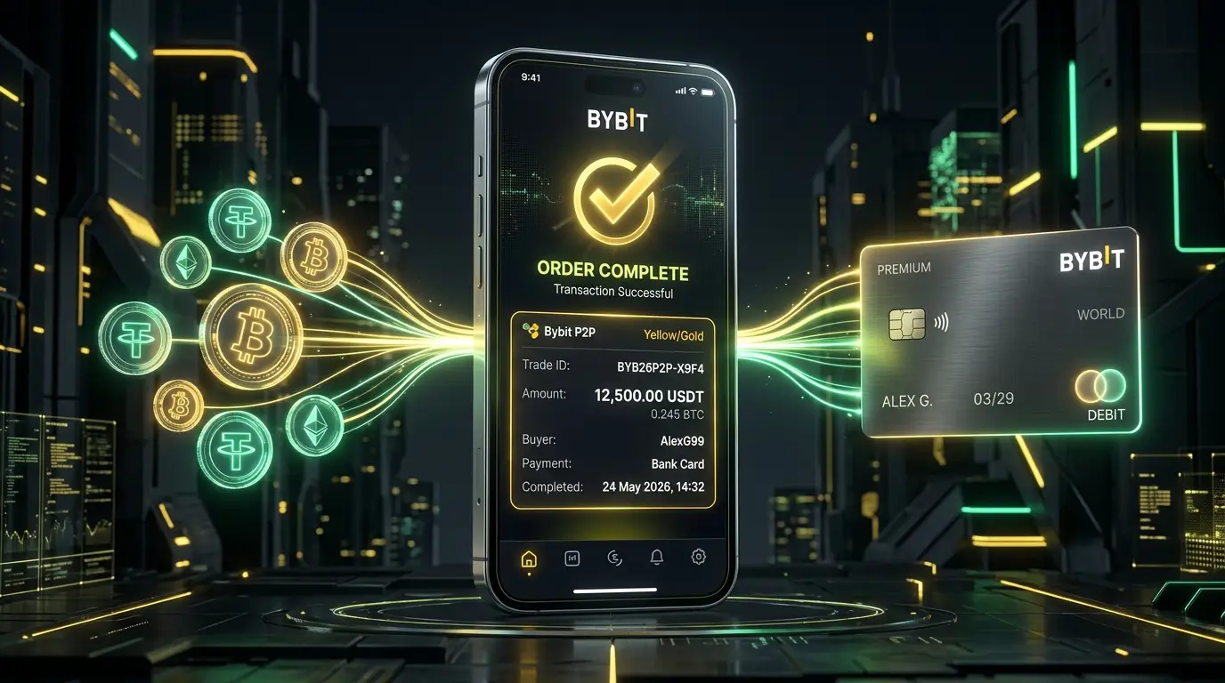 Как купить и вывести криптовалюту на банковскую карту через Bybit в 2026