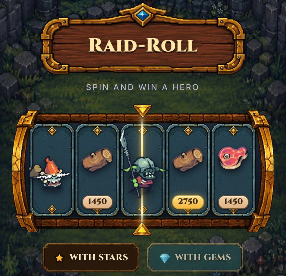 Герои и рулетка призыва Raid Spin в Imperial Citadel