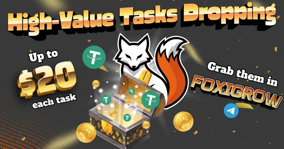 FoxiGrow Telegram Bot Review: Earn Free USDT in 2026 Without Investment